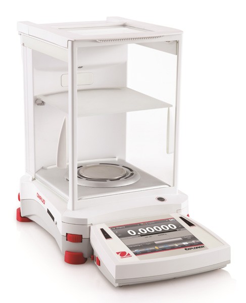 オーハウス EX225D セミミクロ分析天秤 ひょう量\u003d120g/220g 最小表示\u003d0.01mg/0.1mg OHAUS 電子はかり