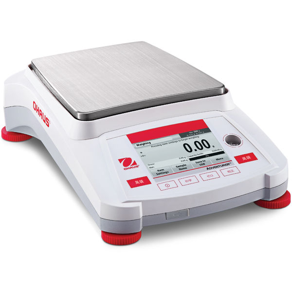 オーハウス AX6202JP 上皿デジタル天びん アドベンチャーシリーズ ひょう量: 6,200g 最小表示:0.01g 30805869