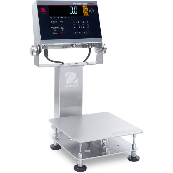 オーハウス i-D61XWE6K1S6JP 防水デジタル台はかり ひょう量:6 kg 目量:0.5 g 検定無し