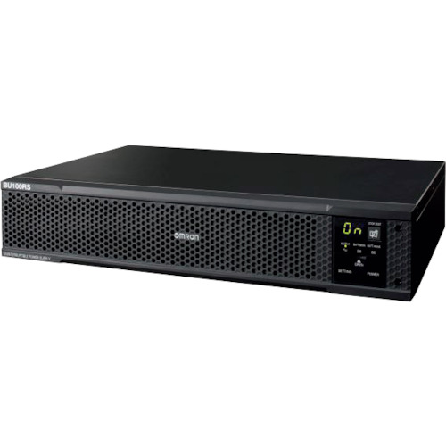 オムロン BU100RS 無停電ワット数とり備える UPS 1KVA 800W 仕合わせマウント