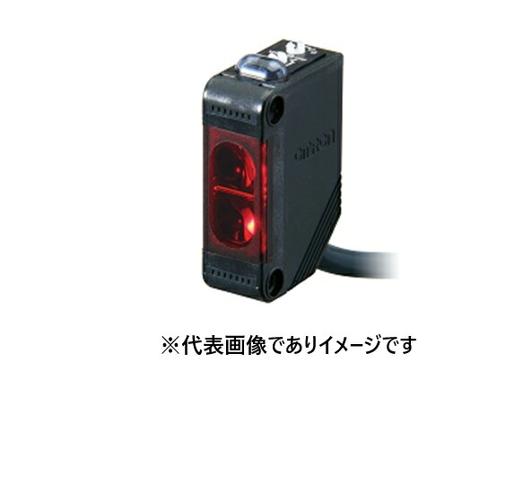 オムロン E3Z-D62K 2M 防油手合い小型アンプリファイアー内蔵 光電検出器 角型 染みわたる無条件反射形