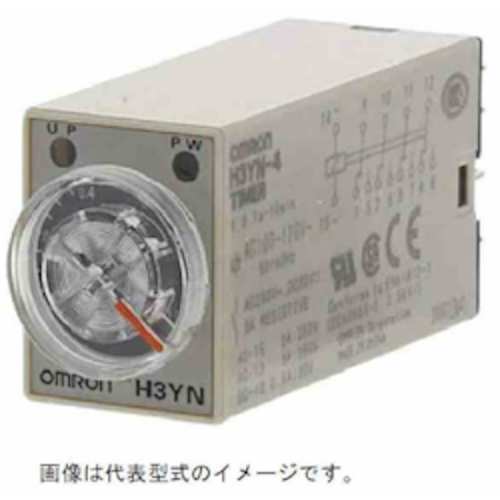 オムロン H3YN-4 AC200-230 ソリッドステート･ タイマ 4動くことマルチ 最終生産物4c ちょっとの間印字機