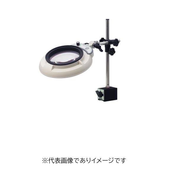 オーツカ光学 ENVL6K-MS 8X AR LED照明装置虫眼鏡 ラウンドつづき物 AR厚地の外套水晶体