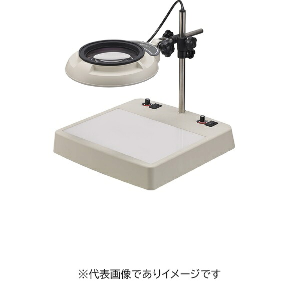 オーツカ光学 ENVL-CL 8X AR LED点火装置虫眼鏡 ラウンド続きもの AR厚地の外套水晶体付
