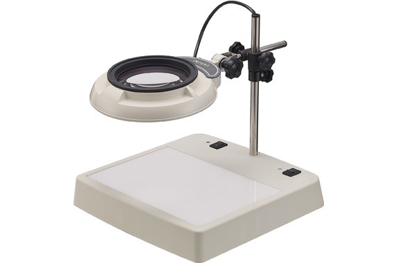 オーツカ光学 SKKL-CL 10X LED照明拡大鏡 ライトボックス式 SKKL-CLX10｜ハカルドットコム 店