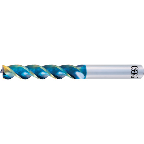 OSG AE-TL-N 20X60 非鉄用DLC超硬エンドミル 3刃 ロング形 3D AE-TL-N 8557348