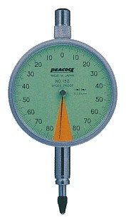 尾崎製作所 15Z 指針1回転未満ダイヤルゲージ PEACOCK ピーコック 15Z