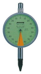 尾崎製造所 15Z-SWF 鋳型1回転させる未満文字盤ゲージ PEACOCK ピーコック 15Z-SWF