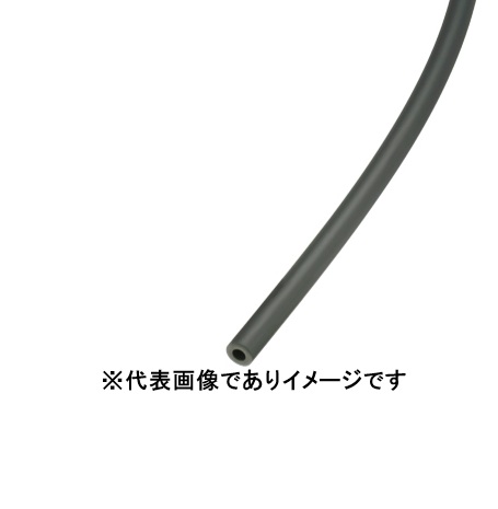 SMC TRS1065B-100 難燃性FRソフトナイロンチューブ 黒 外径10×口径6.5×100m DIY・工具-花・ガーデン・DIY