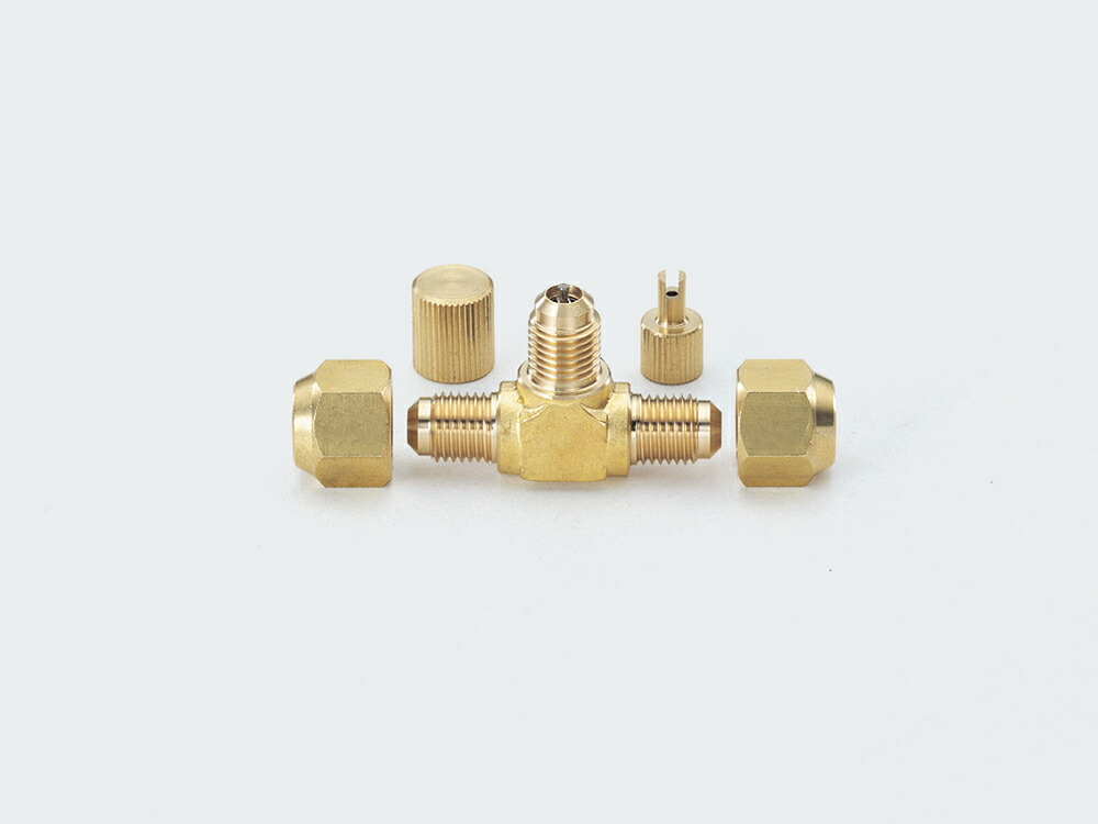 イチネンTASCO TA233C-2 R410A用フレアティコネクター 3個入