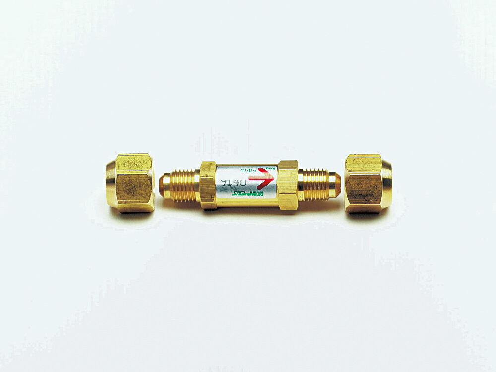 イチネンTASCO TA281GA-5 逆止弁 フレアナット 5/8FL