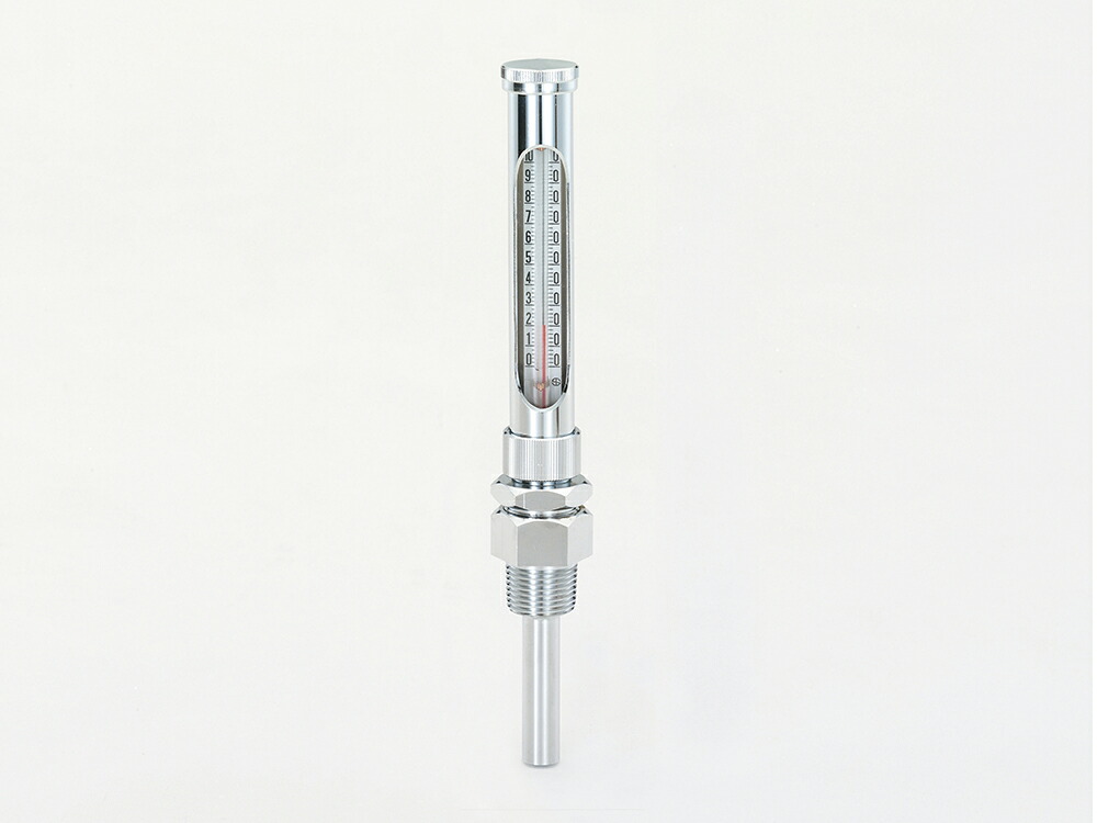 イチネンTASCO TA408KA-25A 2重管温度計直型 -20~+50℃|ハカルドットコム 店