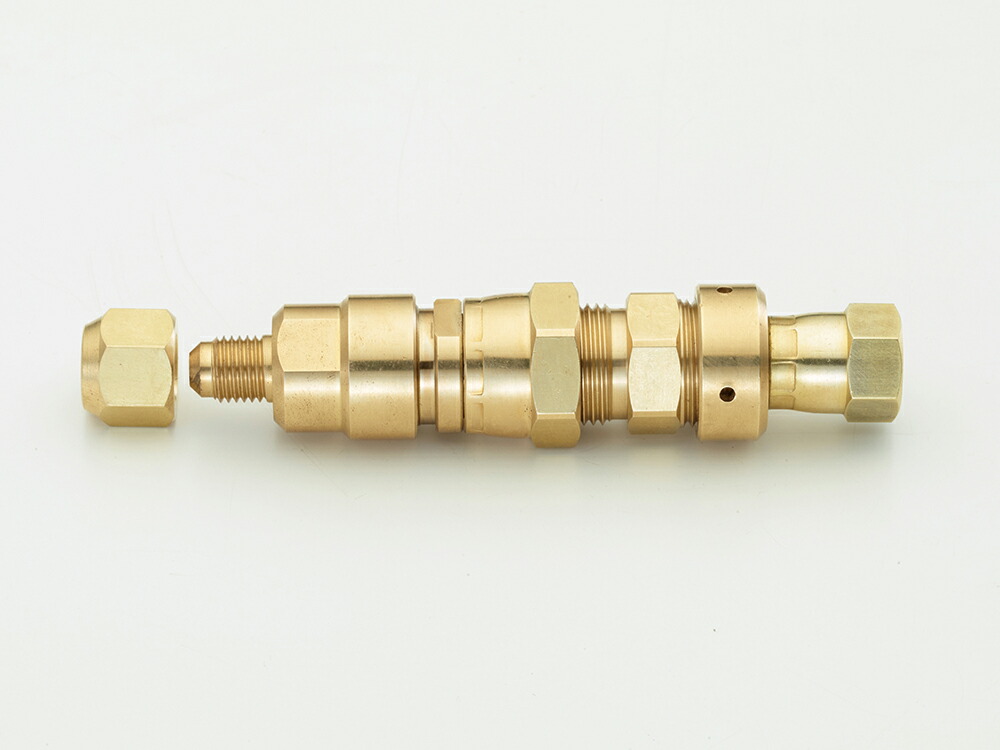 イチネンTASCO TA230MV-2C 弁膜付銅管接手1/4 設備繋ぎ合わせる用