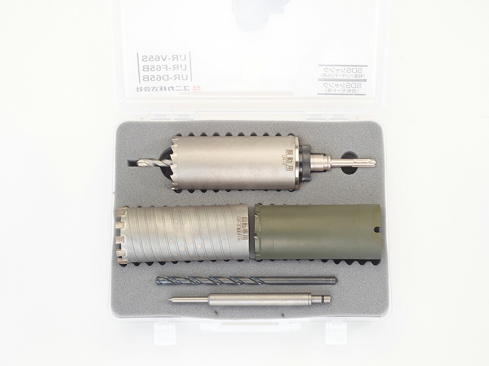 イチネンTASCO TA674CL-65N 空調設備工事用中核グループせん孔機65φ書き割り