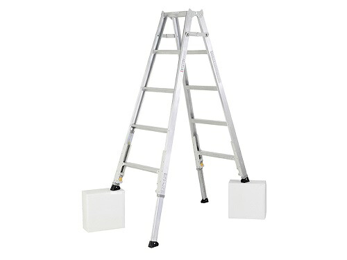 (大型・法人限定)イチネンTASCO TA840KR-3 伸縮脚付専用脚立|ハカルドットコム 店