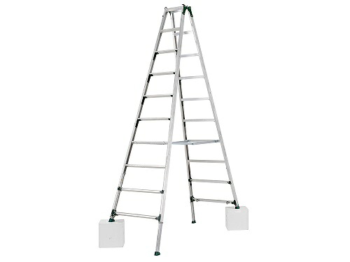 (大型・法人制限事項)イチネンTASCO TA840PB-5 伸縮脚付専用脚立