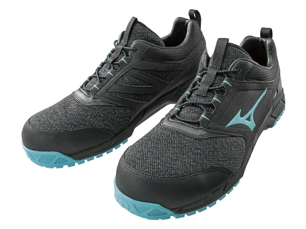 タスコ 安全作業靴 ブラック×ゴールド TA964GH-25.5 イチネンTASCO タスコ 安全作業靴（ALMIGHTYLSII22LWIDE.ブラック