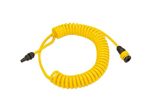 イチネンTASCO TA330KA-5 カプラー付ウレタンカールホース 5m