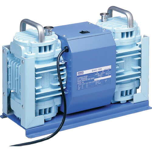 (大型) ULVAC DAU-100 単相100V ダイアフラム型素っ気ない無意味さ揚水機 アルうしろ側