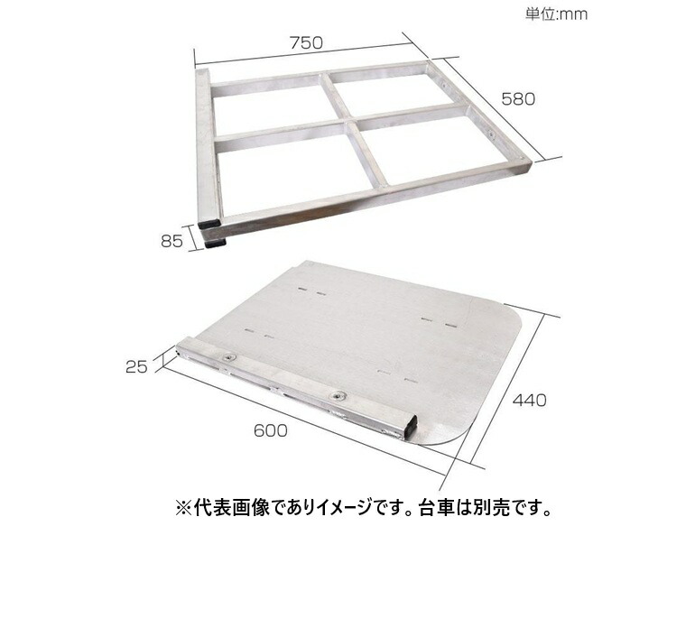 (大型) サンコー ELECTOPTG 台車用アタッチメント 電動階段のぼれる台車用 建具、畳、建材用 台車別売