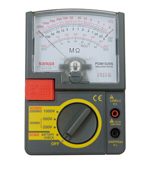 ジェフコム PDM-1529S 絶縁抵抗計 デンサン DENSAN