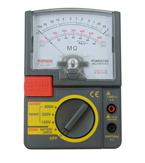 ジェフコム PDM-5219S 絶縁抵抗計 デンサン DENSAN