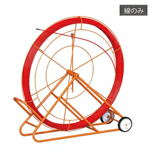 (大型)(法人押さえる)ジェフコム RG-1030 ファイバーレッドライン 線のみ Φ10mm×300m デンサン DENSAN
