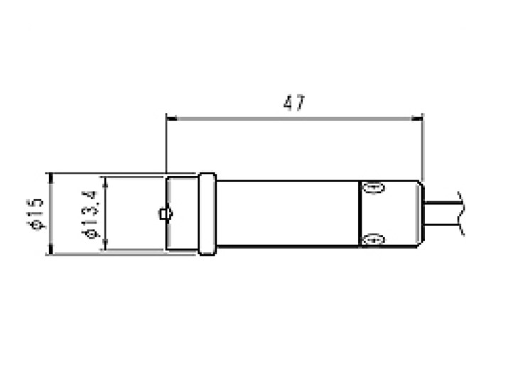 サンコウ電子 SNFe-2.0 プローブ 渦電流式 プローブのみ 膜厚計用