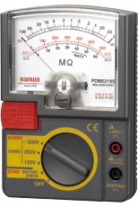 三和灯し火表示計器 PDM5219S  アナログ不成立踏みとどまる計 定格起電力3領域 SANWA 軽さ心積もり サンワ PDM-5219S