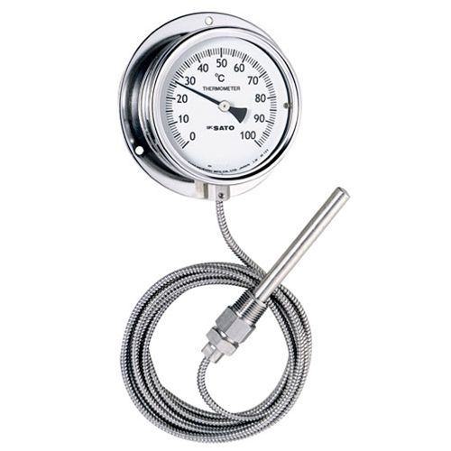 佐藤計量器 3020-55 隔測式温度計 LB-150S -50～50℃ L\u003d100mm RPT 1/2 SATO