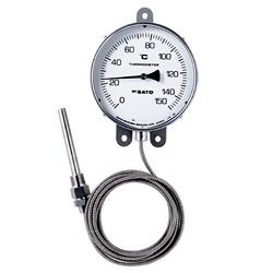 佐藤測り器 3020-20 隔測式熱度計 LB-150S 0～200℃ L\u003d100粍 RPT 1/2 SATO