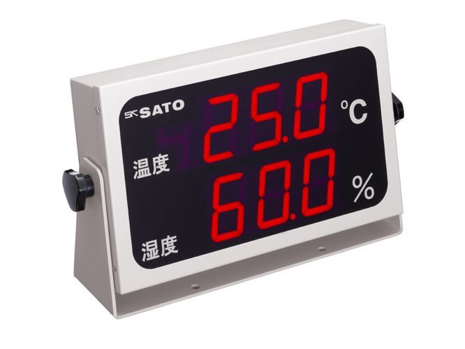 佐藤称量器 8092-55 温湿度書きあらわす器 SK-M350-TRH 上下限注意報最終生産物付 SATO