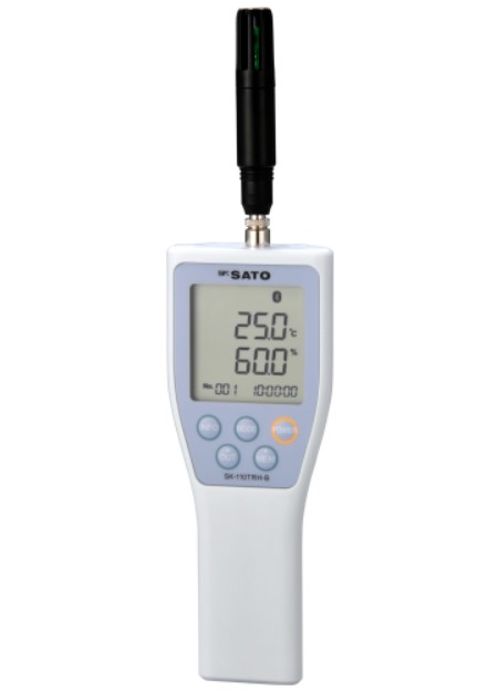 佐藤計量器 SK-110TRH-B 温湿度計 無線機能付一体センサ S110TRH-10セット 8140-10