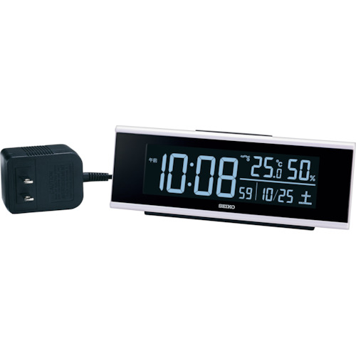 SEIKO DL307W シリーズC3交流式デジタル電波置時計|ハカルドットコム 店