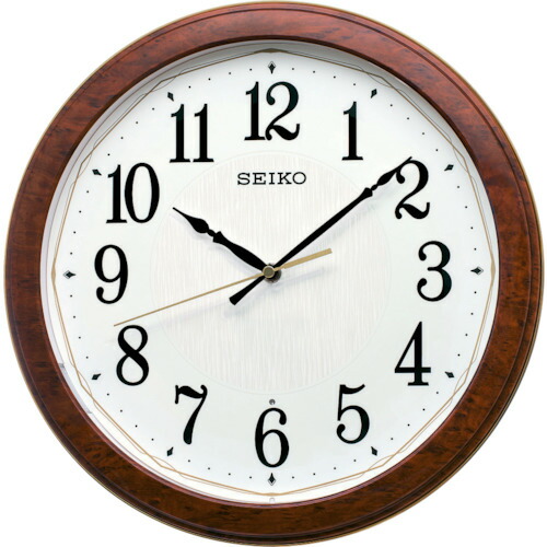 SEIKO KX260B 自動点灯電波掛時計｜ハカルドットコム 店