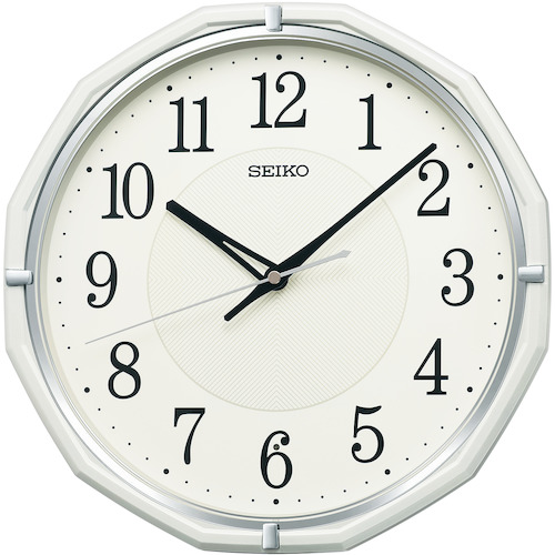 SEIKO KX274W 電磁波掛け時計 KX274W インテリア・寝具・収納-置き時計・掛け時計