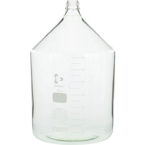 柴田科学 017200-150005 耐熱ネジ口瓶 瓶のみ 15000mL|ハカルドットコム 店