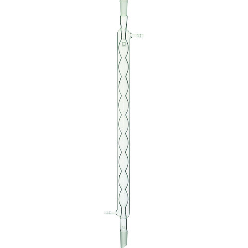 柴田科学 006650-24500 共通摺合 冷却器 アリン 500mm 19/38-24/40