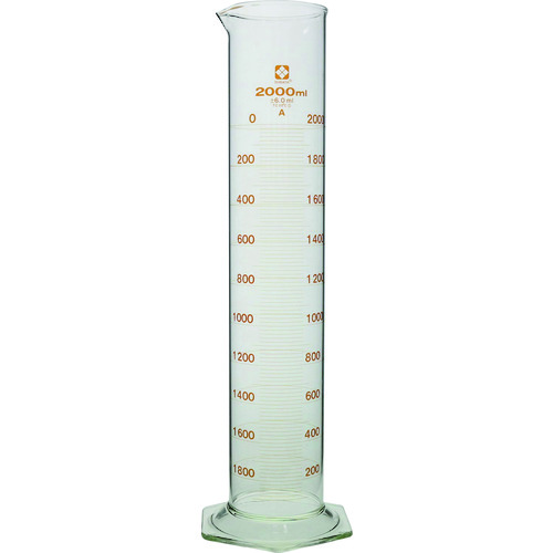 柴田科学 023520-20001 メスシリンダー スーパーグレード 2000mL|ハカルドットコム 店