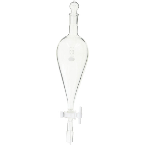 柴田科学 030220-19300 SPC分液ロート PTFEコック付 SPC-19-19 300mL