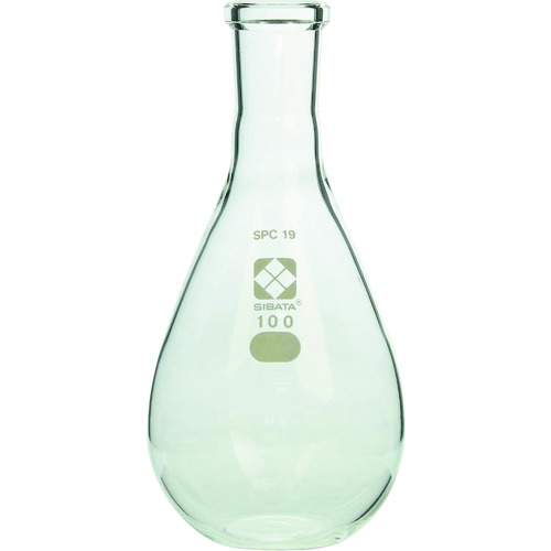 柴田科学 035120-19100 SPC平底なす形フラスコ SPC-19 100mL｜ハカルドットコム 店