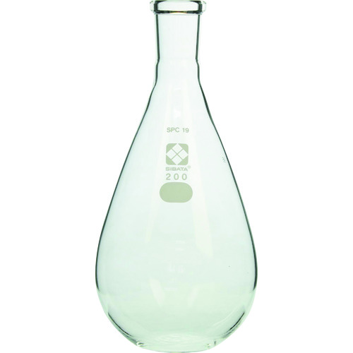 柴田科学 035120-19200 SPC平底なす形フラスコ SPC-19 200mL