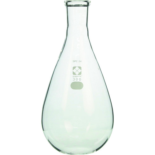 柴田科学 035120-24300 SPC平底なす形フラスコ SPC-24 300mL