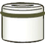 柴田科学の科目 054310-1402A PTFE アダプタφ30 試験管用 5入