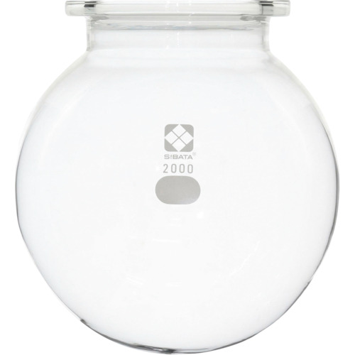 柴田科学の科目 005660-2000 セパラブルフラスコ 丸形 85粍 2000mL