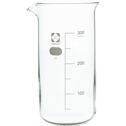 柴田科学の科目 010040-300A トールビーカー 準拠集団目盛付 300mL 10入 研究・実験用品-容器・試験管-ビーカー