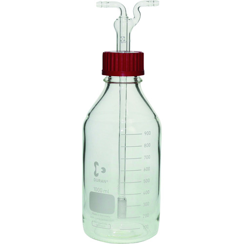柴田科学 014680-1000 ネジ口洗浄瓶 円筒フィルター付 1000mL