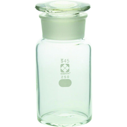 柴田科学 017070-250A 試薬瓶 広口 250mL 10入