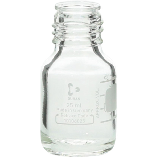 柴田科学 017200-255A 耐熱ネジ口瓶 瓶のみ 25mL 10入｜ハカルドットコム 店