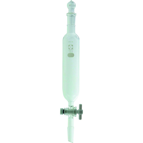 柴田科学 030260-1510 SPC分液ロート 円筒形 PTFEコック付 10mL
